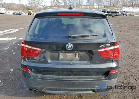 2011 BMW X3 xDrive28I from USA, damaged, VIN 5UXWX5C53BL704140